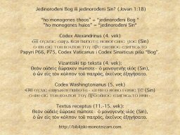 monoteizam